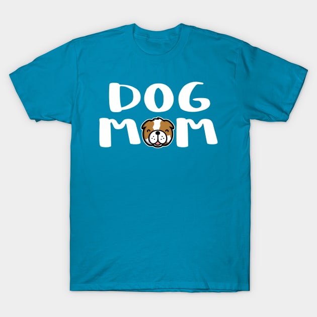 Super Cute Dog Mom T-Shirt by perdita00